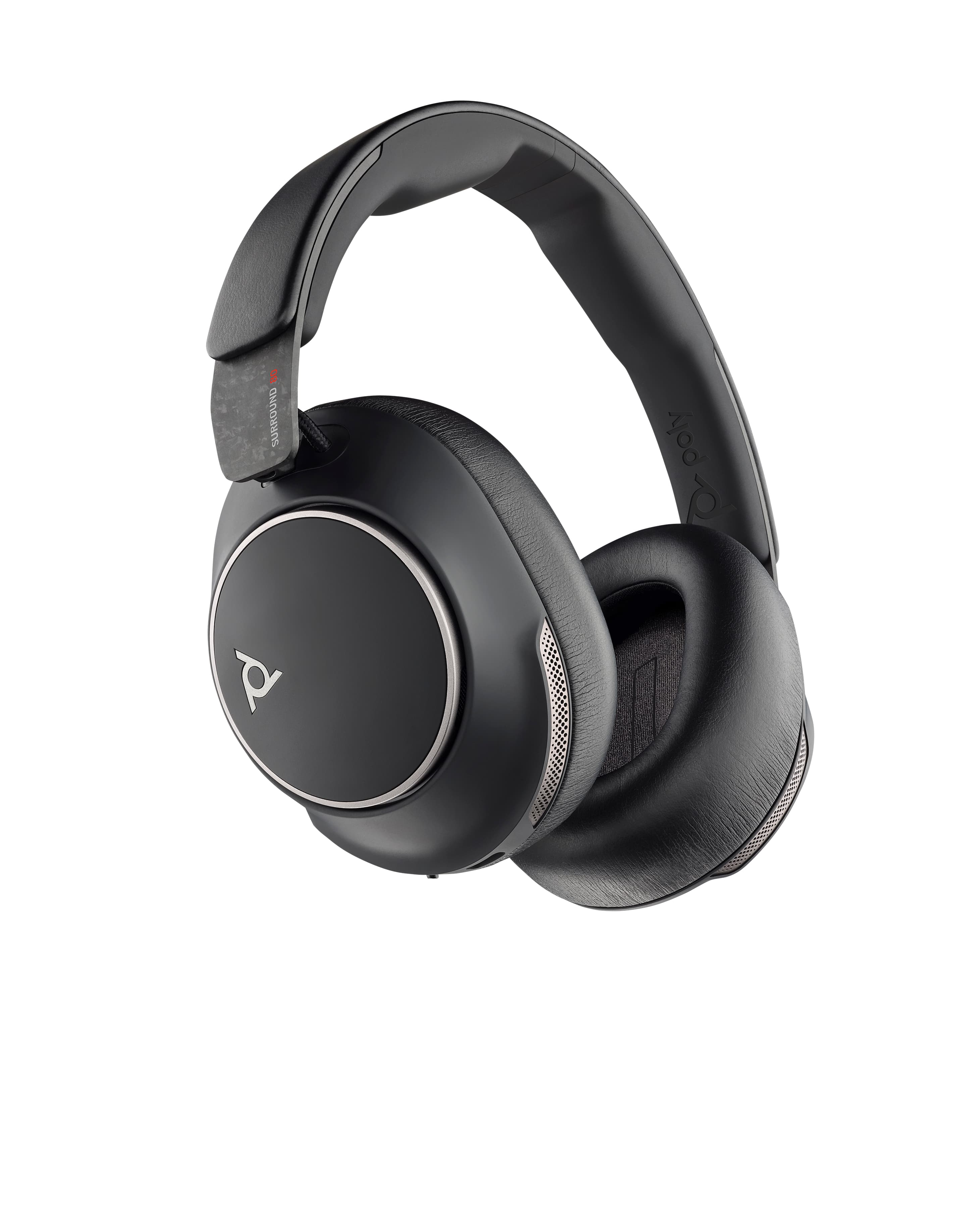 HP Poly Micro-casque Poly Voyager Surround 80 UC USB-C + adaptateur USB-C/A