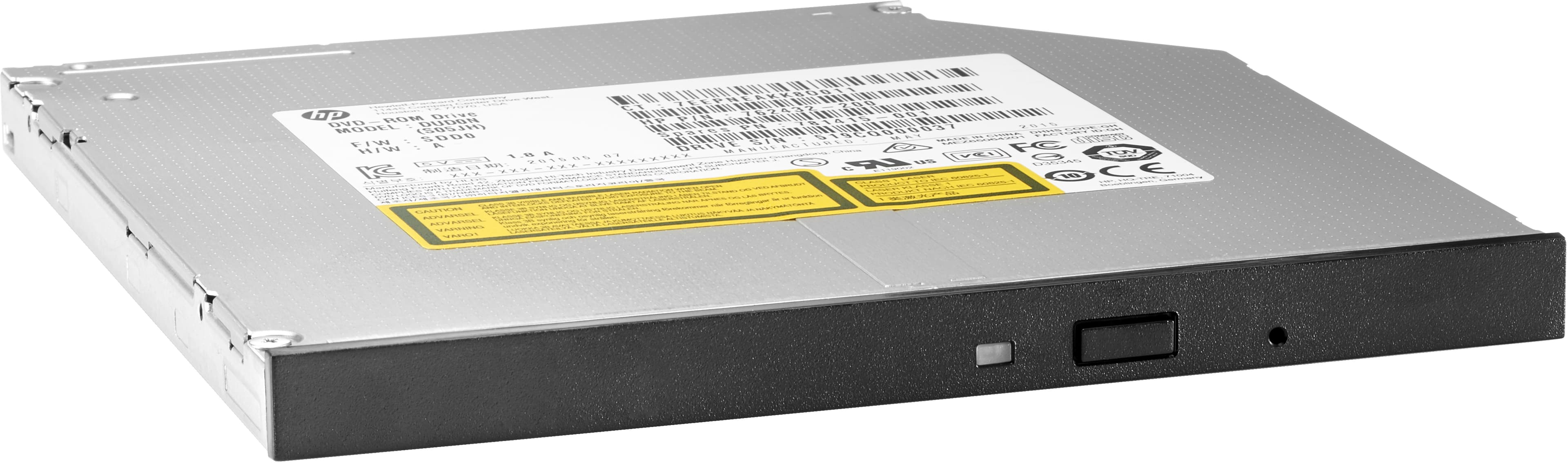 HP Lecteur ODD ultra-plat Z2 Format tour DVD-ROM 9,5 mm