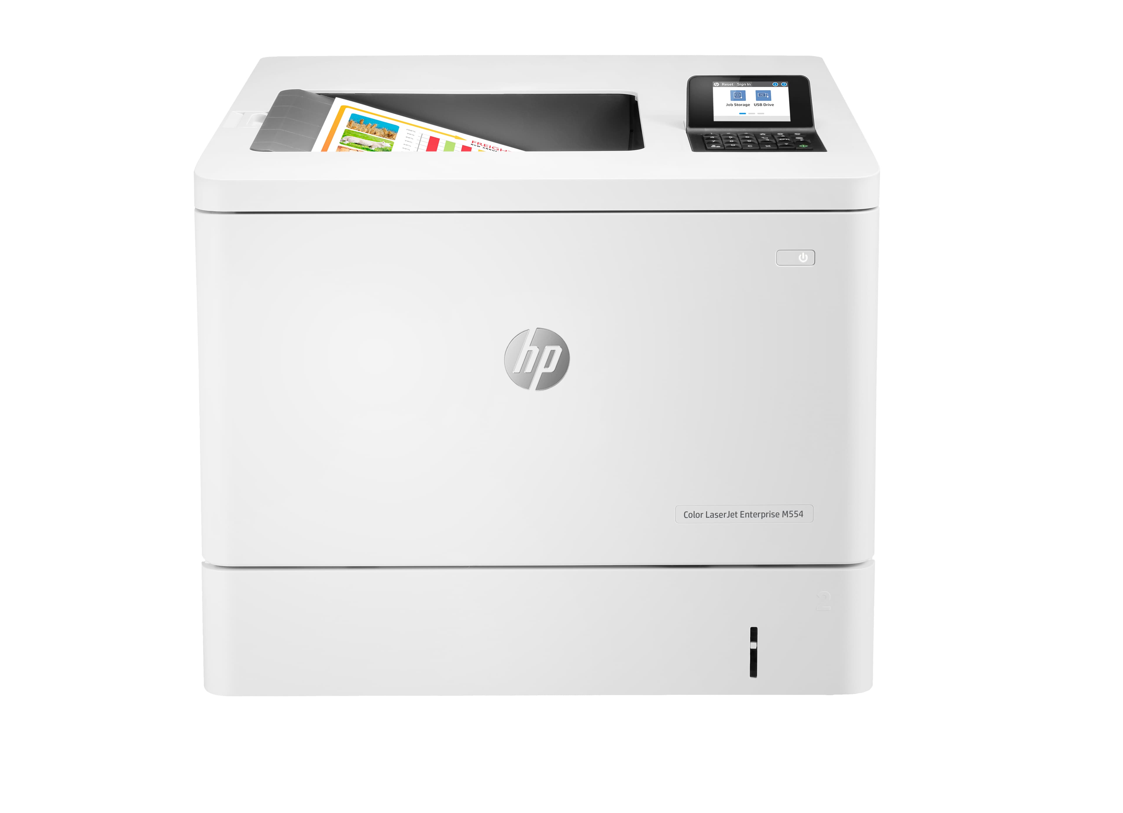 HP Color LaserJet Enterprise LaserJet Enterprise M554dn Couleur Imprimante, Ethernet uniquement; Recto verso