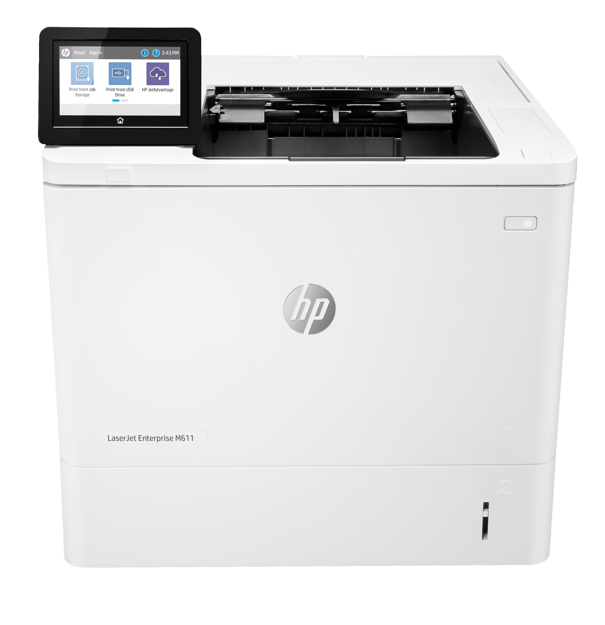 HP LaserJet Enterprise M611dn Noir et blanc Imprimante, Ethernet uniquement; Recto verso