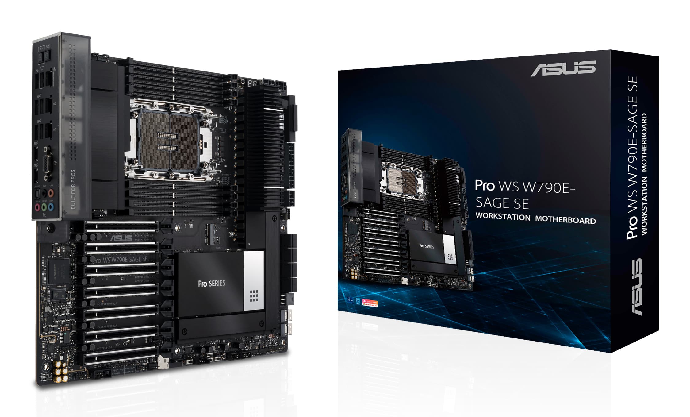 ASUS PRO WS W790E-SAGE SE Intel W790 LGA 4677 (Socket E) EEB