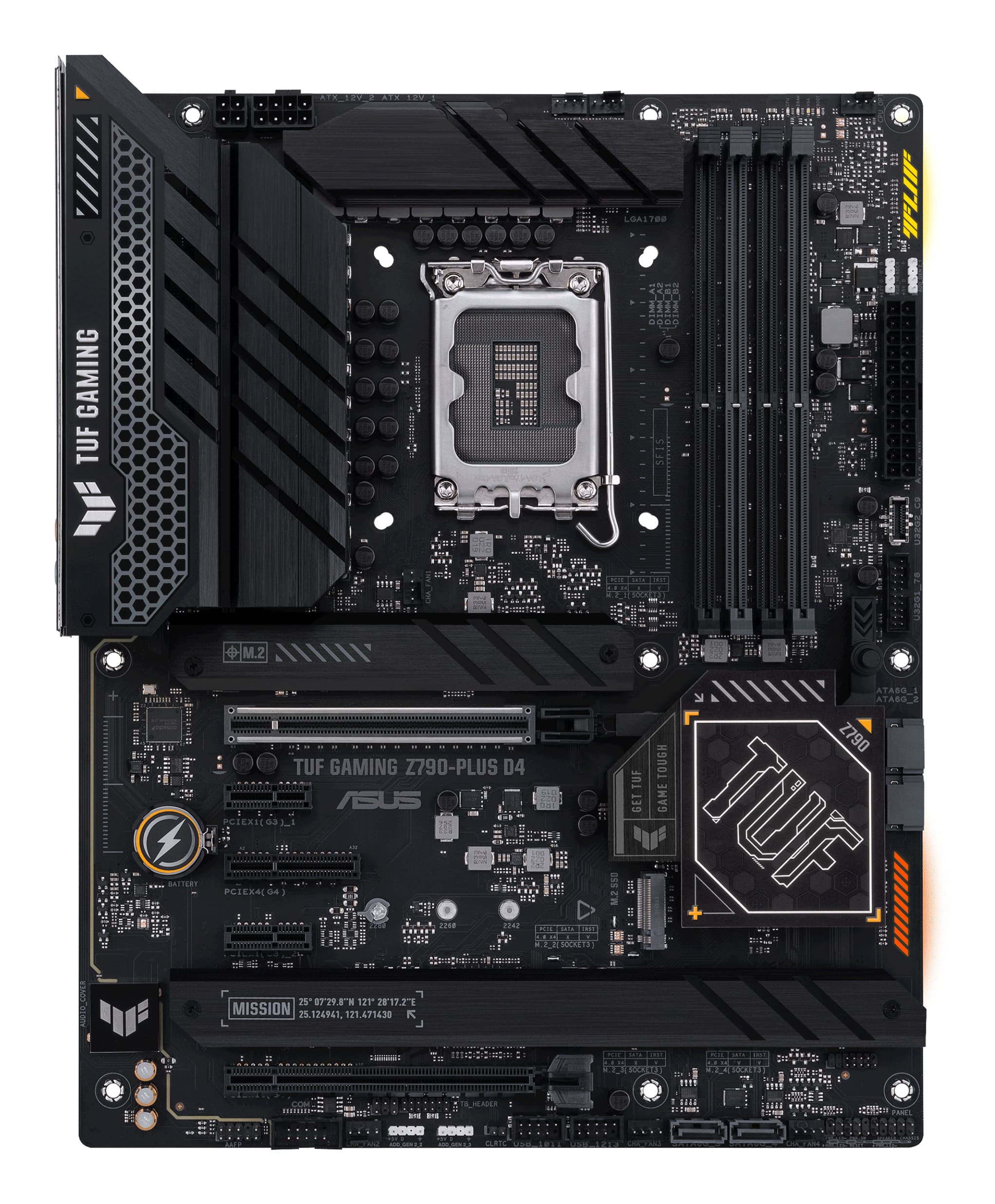 ASUS TUF GAMING Z790-PLUS D4 Intel Z790 LGA 1700 ATX