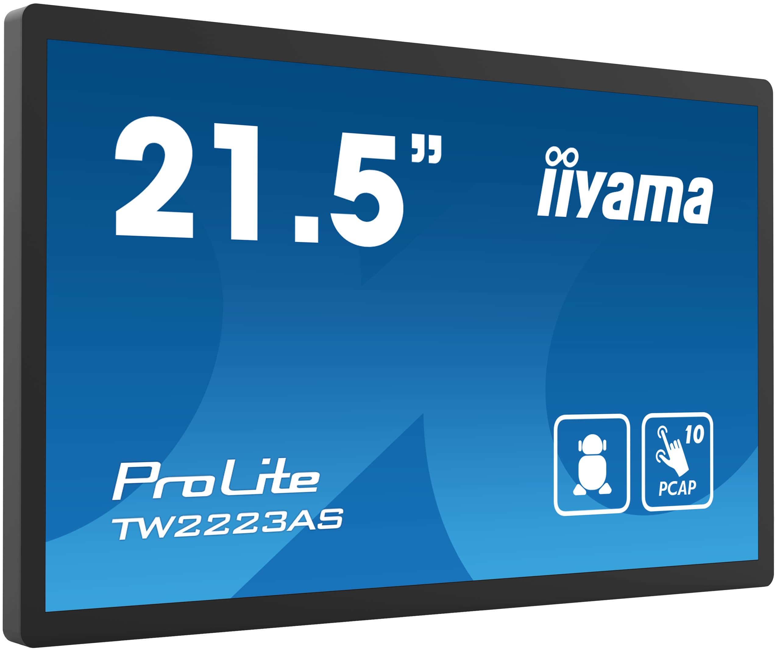 iiyama TW2223AS-B2 écran plat de PC 54,6 cm (21.5") 1920 x 1080 pixels Full HD Écran tactile Noir