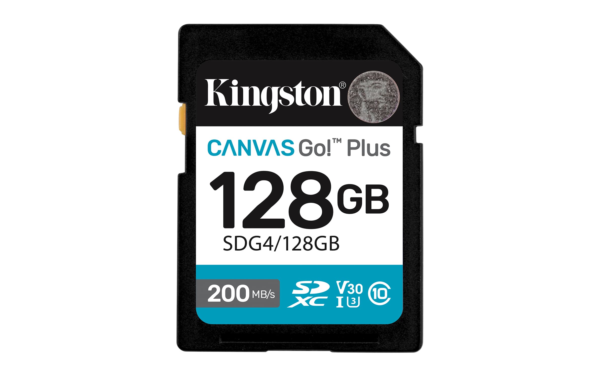 Kingston Technology Canvas Go! Plus 128 Go SDXC Canvas Go Plus Gen4 200 Mo/s C10 UHS-I U3 V30