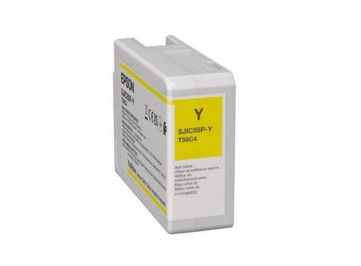 Epson SJIC55(Y) cartouche d'encre 1 pièce(s) Original Jaune
