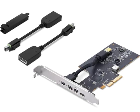Lenovo 4XF1L53431 carte et adaptateur d'interfaces Interne Mini DisplayPort, Thunderbolt 4