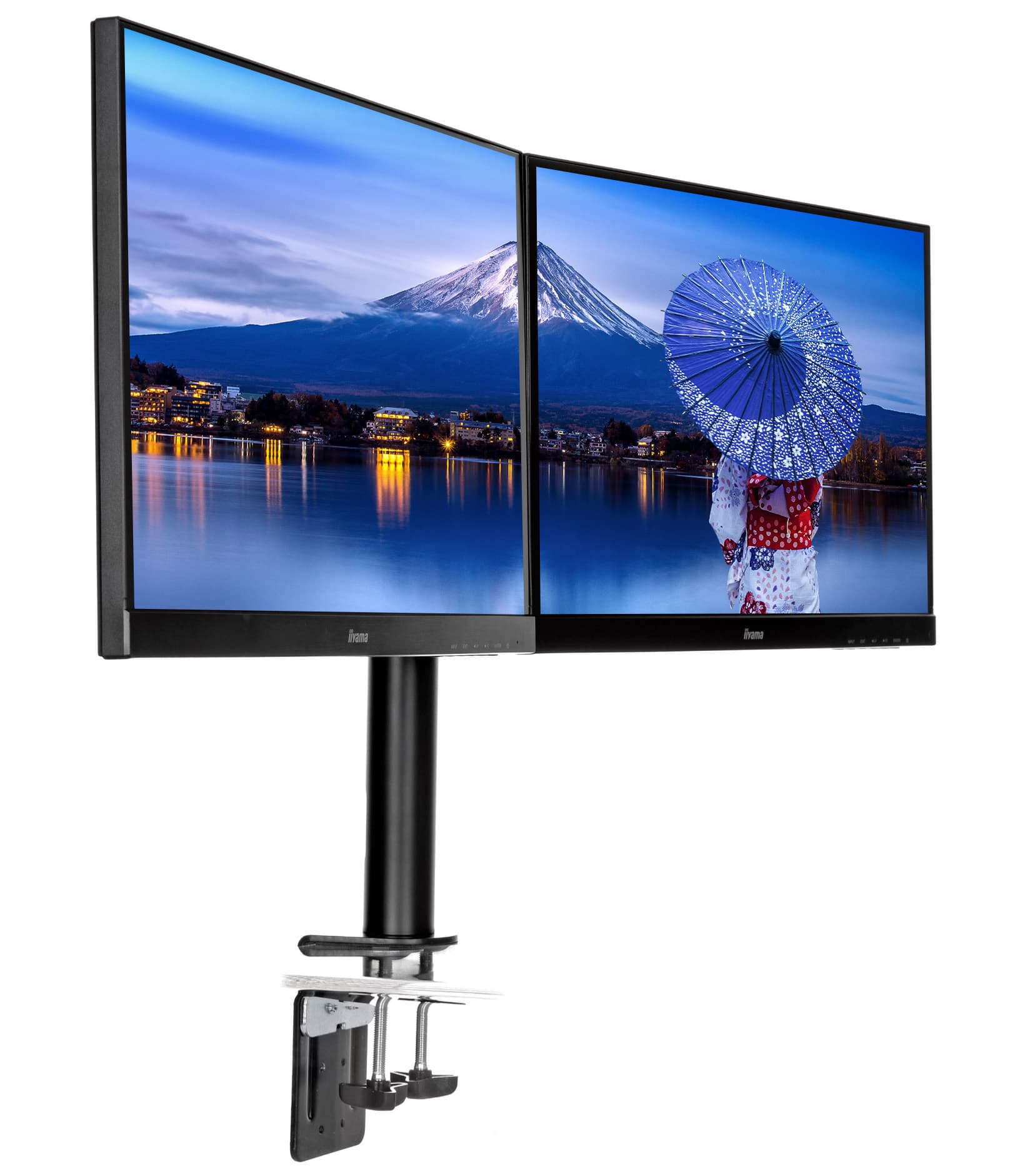 iiyama DS1002C-B1 support d'écran plat pour bureau 76,2 cm (30") Noir