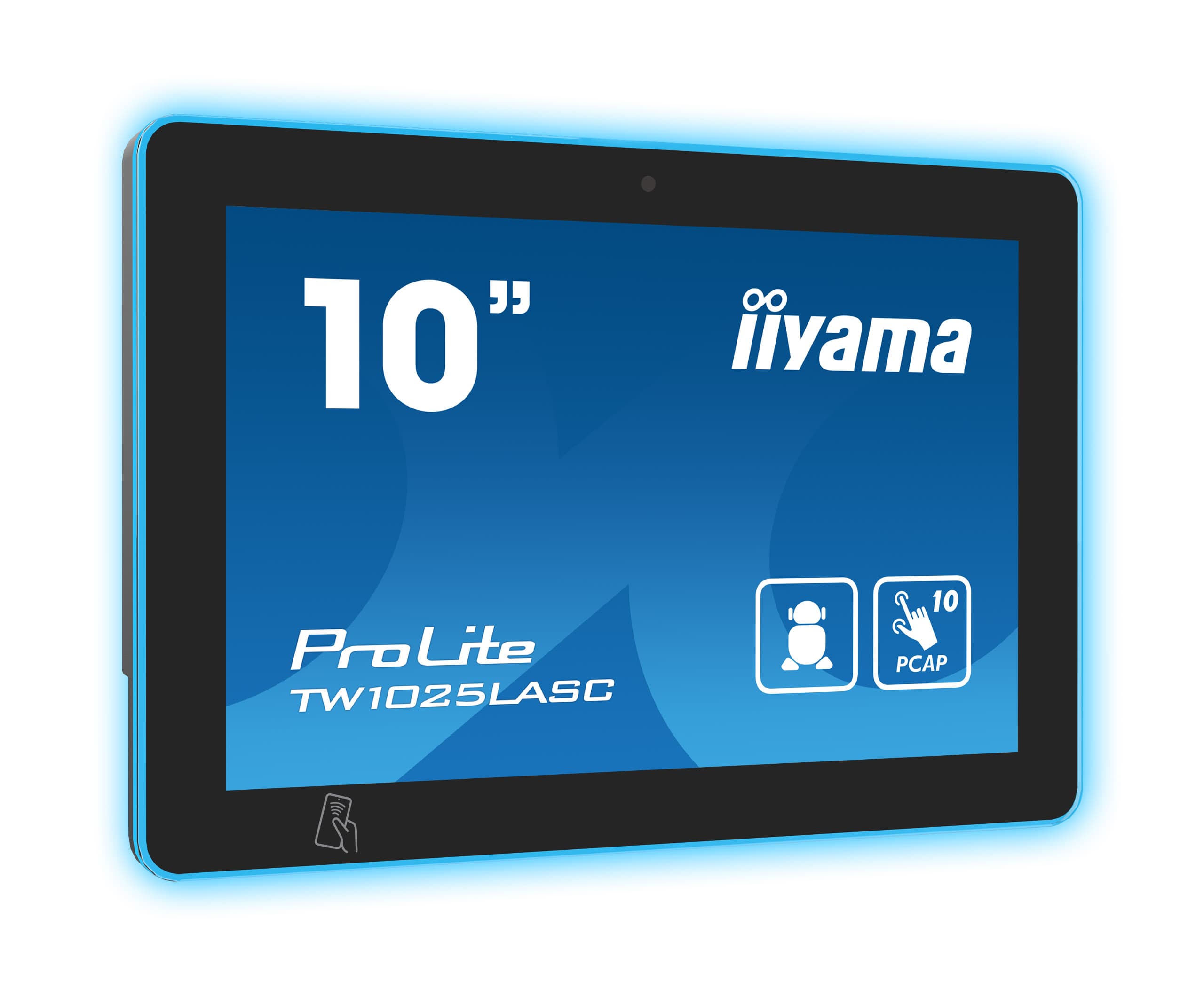 iiyama TW1025LASC-B1PNR écran plat de PC 25,6 cm (10.1") 1280 x 800 pixels LED Écran tactile