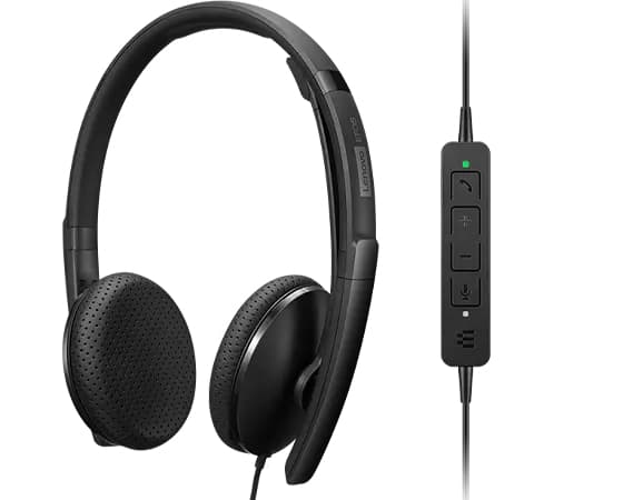 Lenovo 4XD1M39028 casque Avec fil Arceau USB Type-C Noir