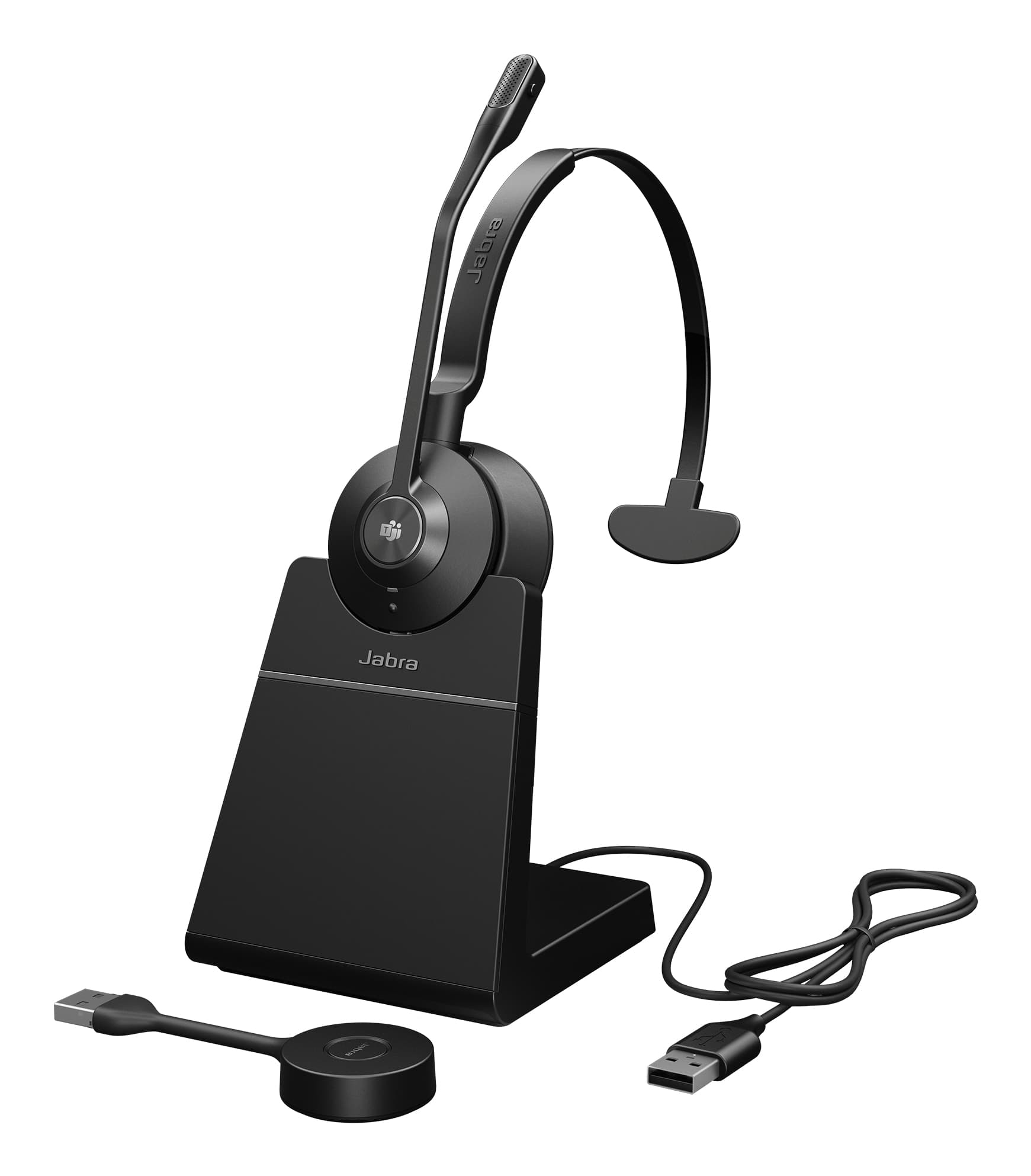 Jabra Engage 55 SE Casque Sans fil Arceau Bureau/Centre d'appels Noir