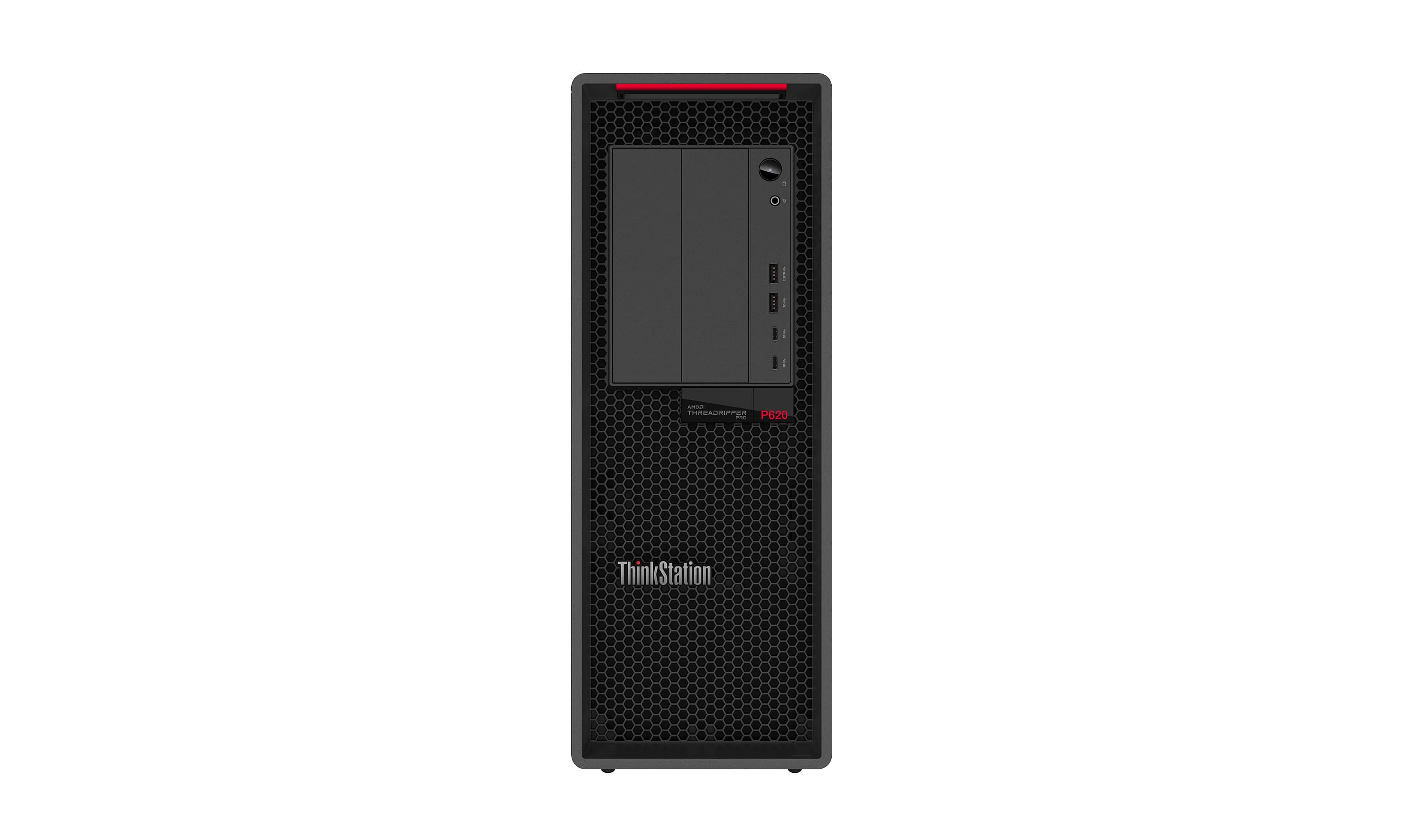 Lenovo ThinkStation P620 AMD Ryzen Threadripper PRO 5965WX 64 Go DDR4-SDRAM 1 To SSD Windows 11 Pro Tower Station de travail Noir
