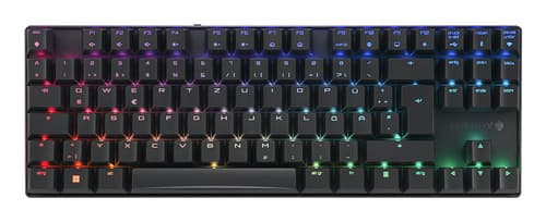 CHERRY MX 8.2 TKL Wireless RGB clavier Gaming USB + RF Wireless + Bluetooth QWERTZ Allemand Noir