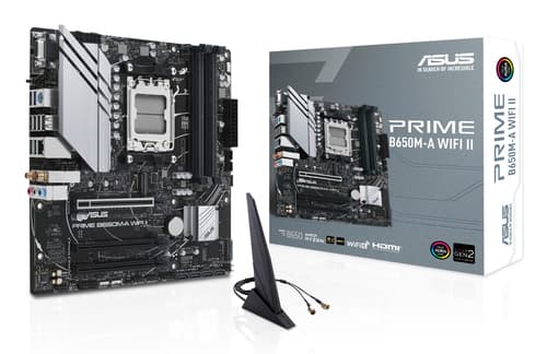 ASUS PRIME B650M-A WIFI II AMD B650 Emplacement AM5 micro ATX