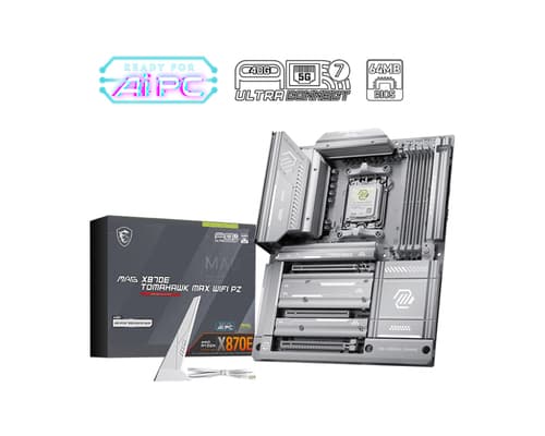 MSI MAG X870E TOMAHAWK MAX WIFI PZ carte mère AMD X870E Emplacement AM5 ATX