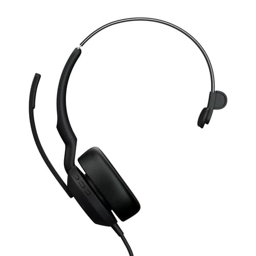 Jabra Evolve2 50 Casque Avec fil Arceau Bureau/Centre d'appels USB Type-C / USB Type-A Noir