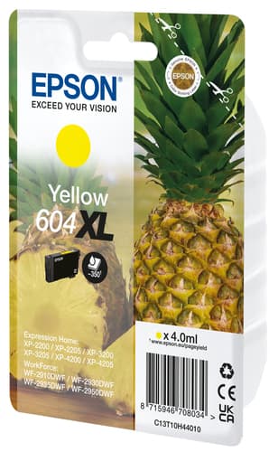 Epson 604XL cartouche d'encre 1 pièce(s) Original Jaune