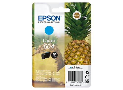 Epson 604 cartouche d'encre 1 pièce(s) Original Rendement standard Cyan