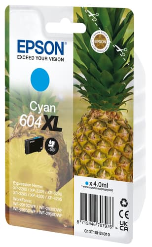 Epson 604XL cartouche d'encre 1 pièce(s) Original Rendement élevé (XL) Cyan