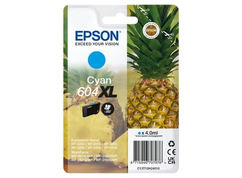 Epson 604XL cartouche d'encre 1 pièce(s) Original Rendement élevé (XL) Cyan