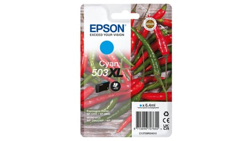 Epson 503XL cartouche d'encre 1 pièce(s) Original Rendement élevé (XL) Cyan