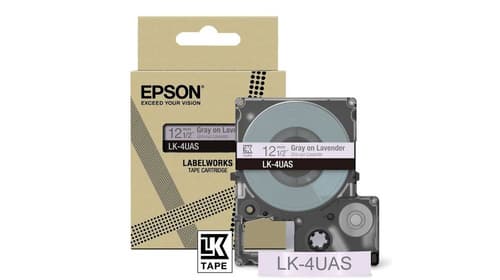 Epson LK-4UAS Gris, Violet