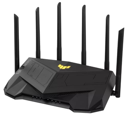 ASUS TUF Gaming AX6000 (TUF-AX6000) routeur sans fil Gigabit Ethernet Bi-bande (2,4 GHz / 5 GHz) Noir