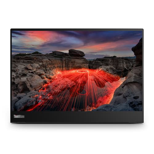 Lenovo ThinkVision M14t Gen 2 écran plat de PC 35,6 cm (14") 2240 x 1400 pixels 2.2K LED Écran tactile Noir