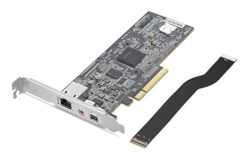 Lenovo 4XH1Q60514 carte et adaptateur d'interfaces Interne Mini DisplayPort, RJ-45