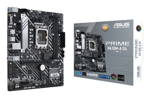 ASUS PRIME H610M-A D4-CSM Intel H610 LGA 1700 micro ATX