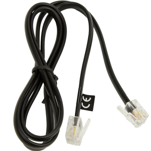 Jabra 8800-00-101 câble de téléphone Noir