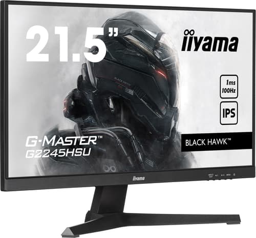 iiyama G-MASTER G2245HSU-B2 écran plat de PC 54,6 cm (21.5") 1920 x 1080 pixels Full HD LED Noir