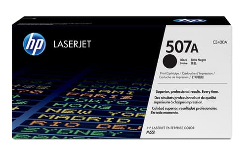 HP 507A toner LaserJet noir authentique