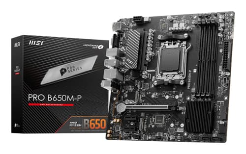 MSI PRO B650M-P carte mère AMD B650 Emplacement AM5 micro ATX
