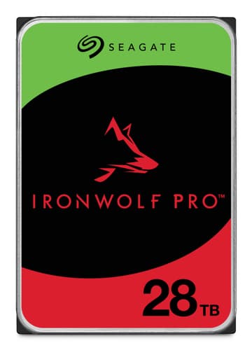 Seagate IronWolf Pro ST28000NT000 disque dur 28 To 7200 tr/min 512 Mo 3.5" Série ATA III