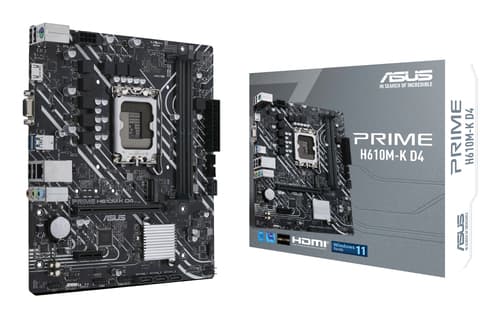 ASUS PRIME H610M-K D4 Intel H610 LGA 1700 micro ATX