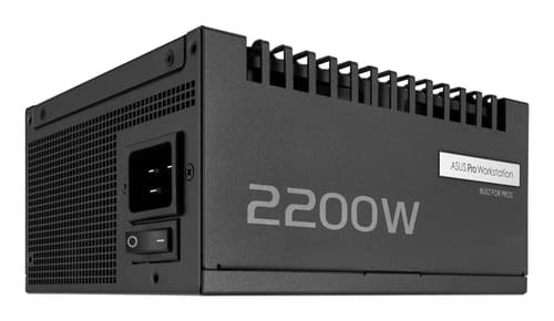 ASUS Pro WS 2200W Platinum unité d'alimentation d'énergie 20+4 pin ATX ATX Noir