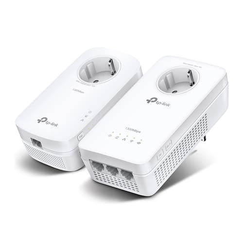 TP-Link TL-WPA1300P KIT 1300 Mbit/s Ethernet/LAN Wifi Blanc 2 pièce(s)