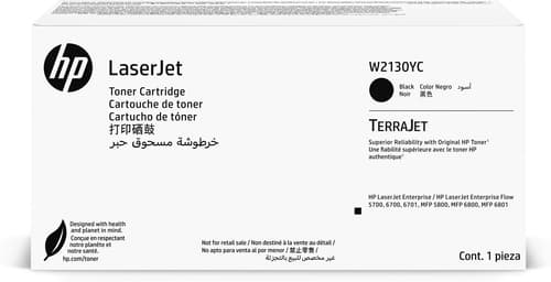 HP Cartouche de toner noire Contract LaserJet authentique W2130YC