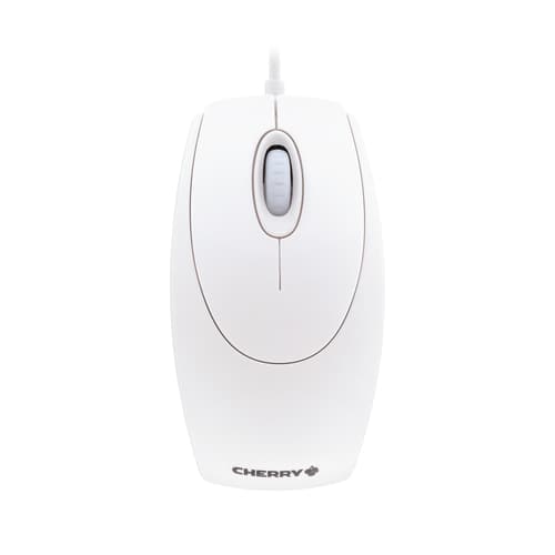 CHERRY WHEELMOUSE OPTICAL Souris filaire, gris clair, PS2/USB
