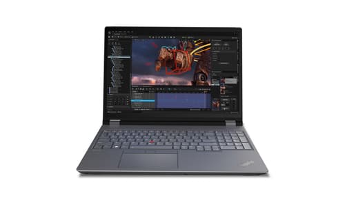 Lenovo ThinkPad P16 Gen 2 Intel® Core™ i9 i9-13980HX Station de travail mobile 40,6 cm (16") WQXGA 32 Go DDR5-SDRAM 1 To SSD NVIDIA RTX 3500 Ada Wi-Fi 6E (802.11ax) Windows 11 Pro Français Gris, Noir