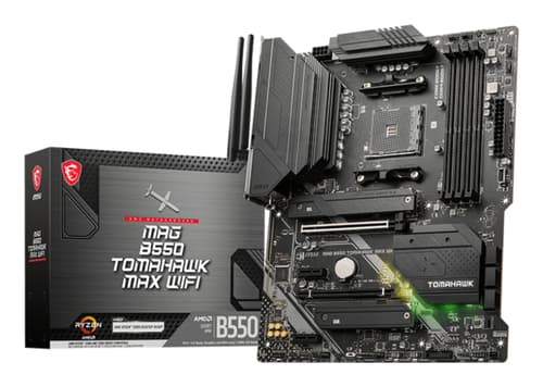 MSI MAG B550 TOMAHAWK MAX WIFI AMD B550 Emplacement AM4 ATX