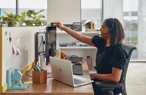 HP Poly Micro-casque Poly Blackwire 3220 stéréo USB-C + adaptateur USB-C/A