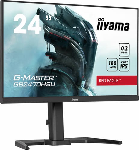iiyama G-MASTER GB2470HSU-B6 écran plat de PC 60,5 cm (23.8") 1920 x 1080 pixels Full HD LCD Noir