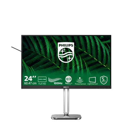 Philips 5000 series 24B2G5200/00 écran plat de PC 60,5 cm (23.8") 1920 x 1080 pixels Full HD LCD Anthracite