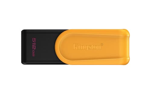Kingston Technology DataTraveler 512GB Portable USB 3.2 Gen 1 Exodia S (Noir/Jaune)