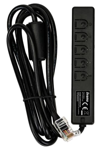 iiyama RC TOUCHV01 télécommande Avec fil Moniteur Appuyez sur les boutons