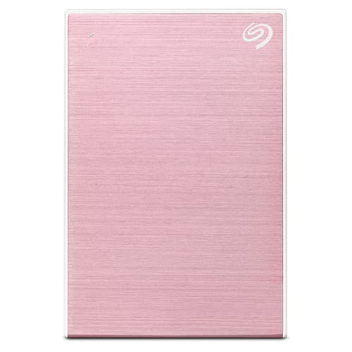 Seagate One Touch STKY2000405 disque dur externe 2 To 2.5" USB Type-C 3.2 Gen 1 (3.1 Gen 1) Or rose, Blanc