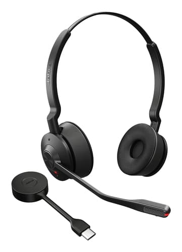 Jabra Engage 55 SE Casque Sans fil Arceau Bureau/Centre d'appels Noir