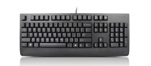 Lenovo 4X30M86890 clavier Bureau USB Français Noir