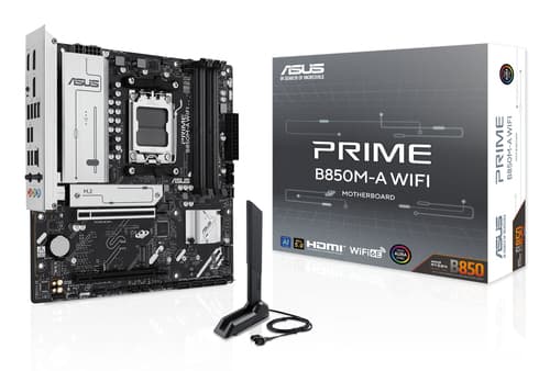 ASUS PRIME B850M-A WIFI AMD B850 Emplacement AM5 micro ATX